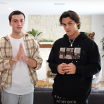 Dolan Twins Learn TikTok Dance From Addison and Larray