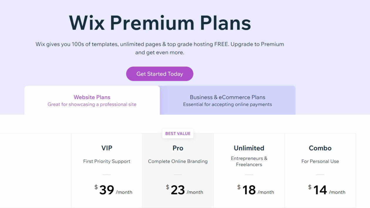 A Wix Review & Pricing Guide