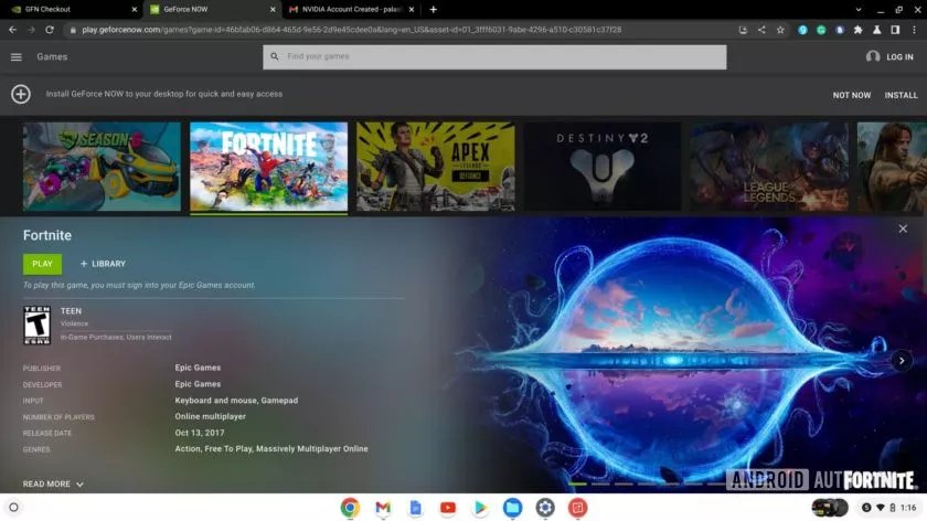 How To Play Fortnite On Chromebook GeForce NOW