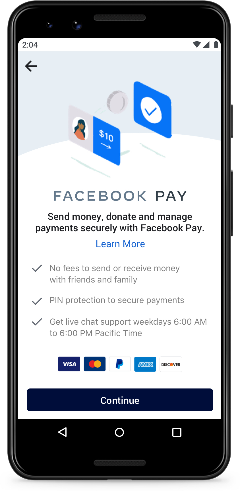Facebook Pay PayPal